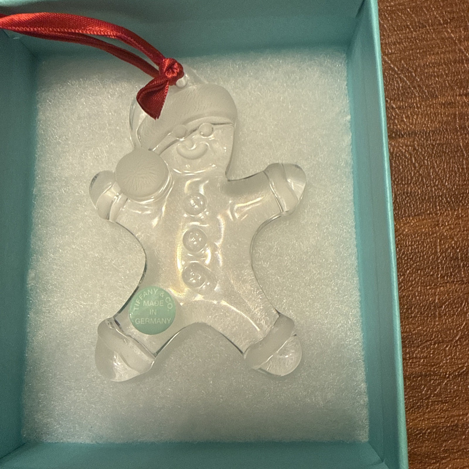 Tiffany &Co 3.5 Inch Gingerbread Man. Gently Used, Excellent Condition