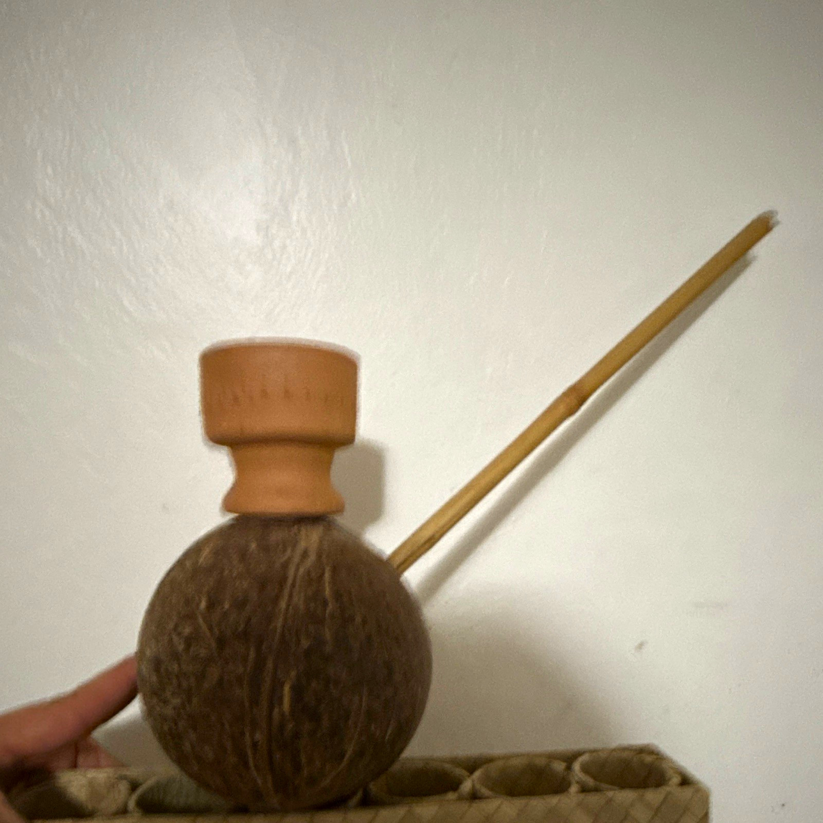 Rastafarian Steam Chalice for steaming herbs, mint, spearmint etc. Handmade Rastafarian Steam Chalice for steaming herbs, mint, spearmint etc. Handmade