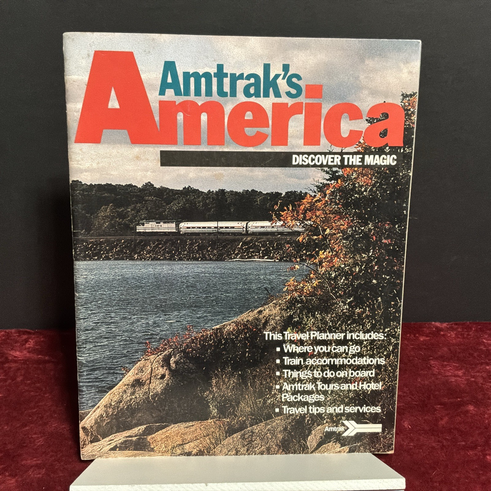 Amtrak’s America Travel Planner 1988
