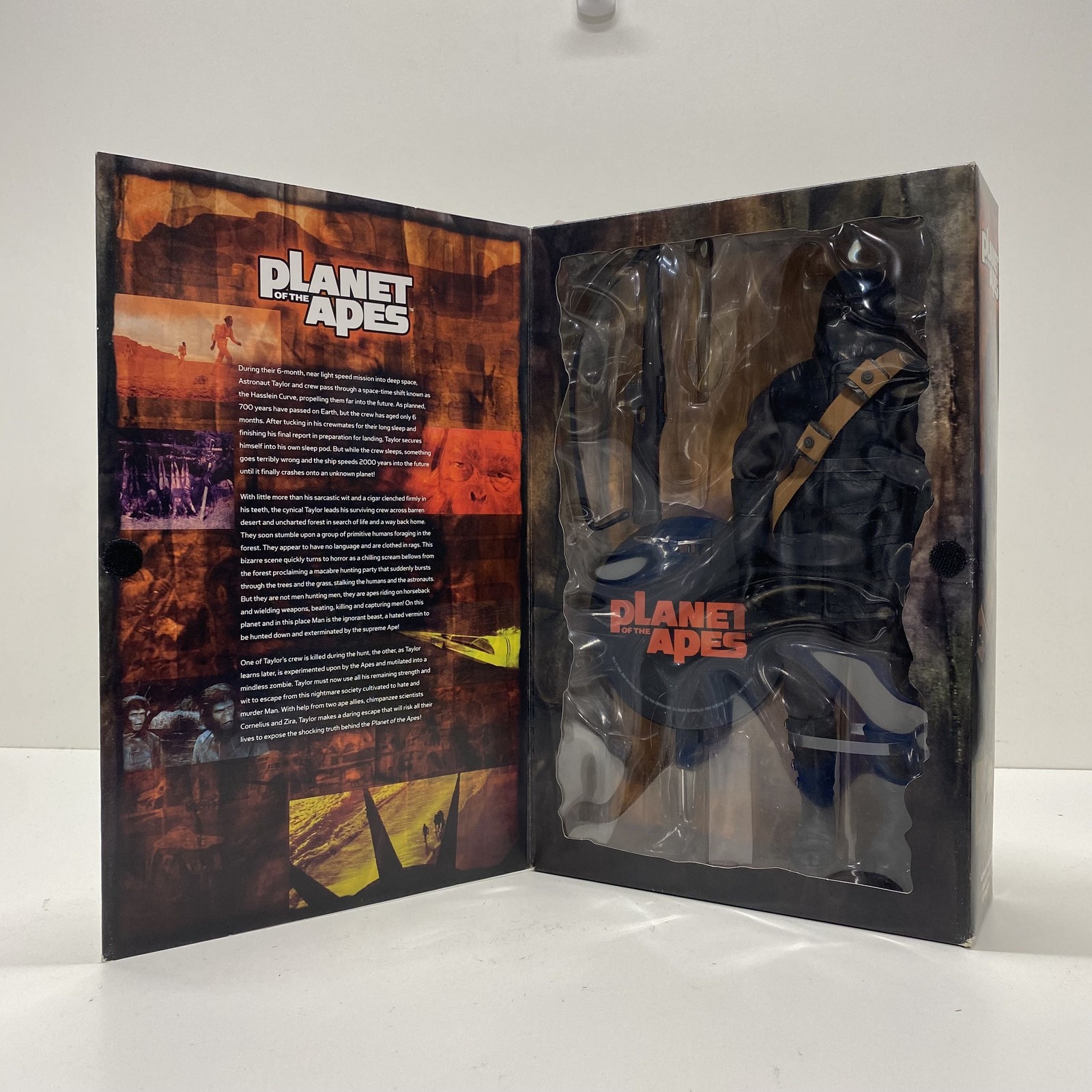 Sideshow Planet of the Apes Gorilla Soldier 12 Inch Figure 2004 MIB New