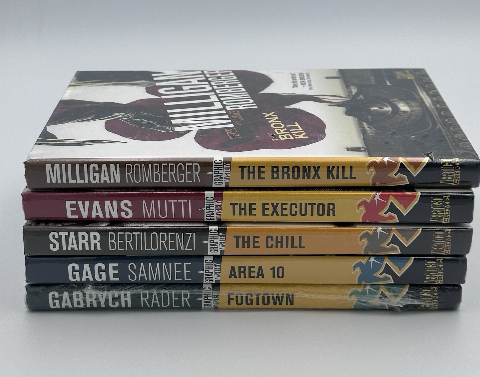 Vertigo Crime Hardcover Graphic Novel Bundle - 5 Books, Brand New Sealed