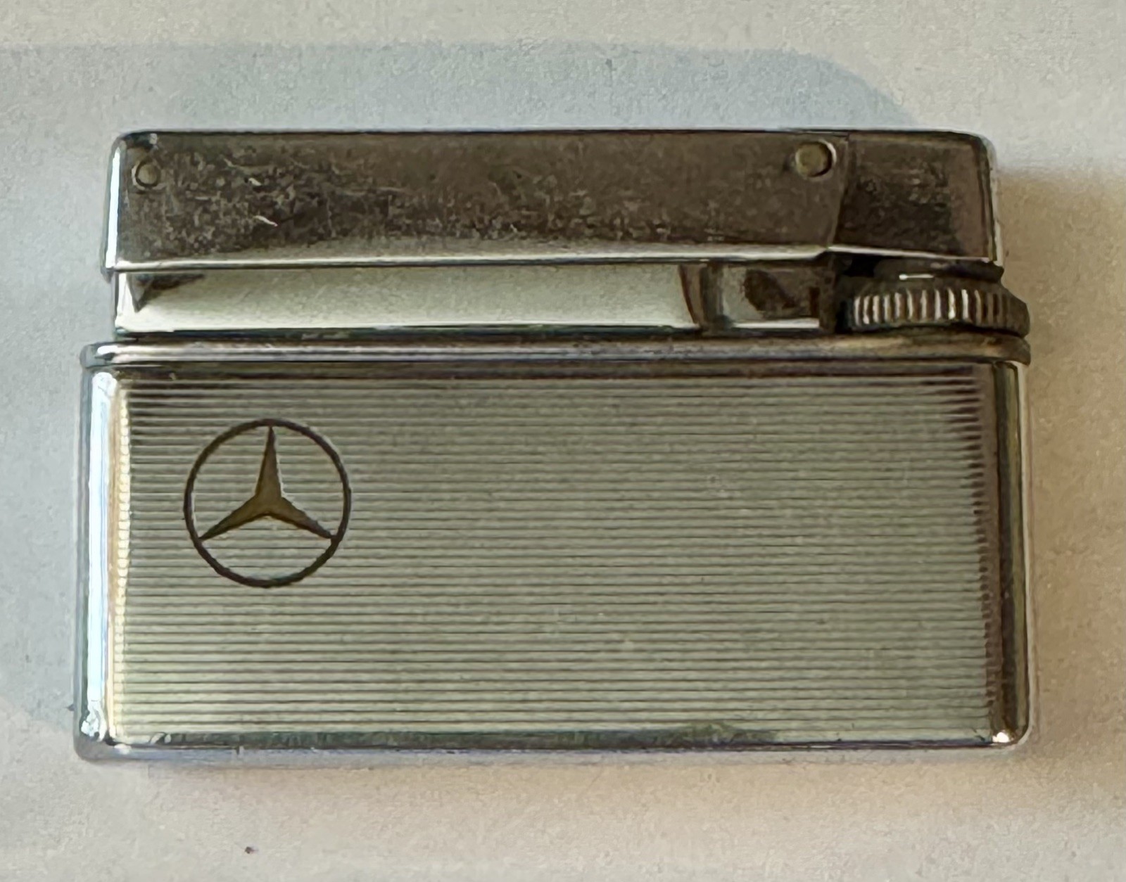 Vintage Rowenta Top Mercedes Benz Lighter Germany 1960s Advertising Promo