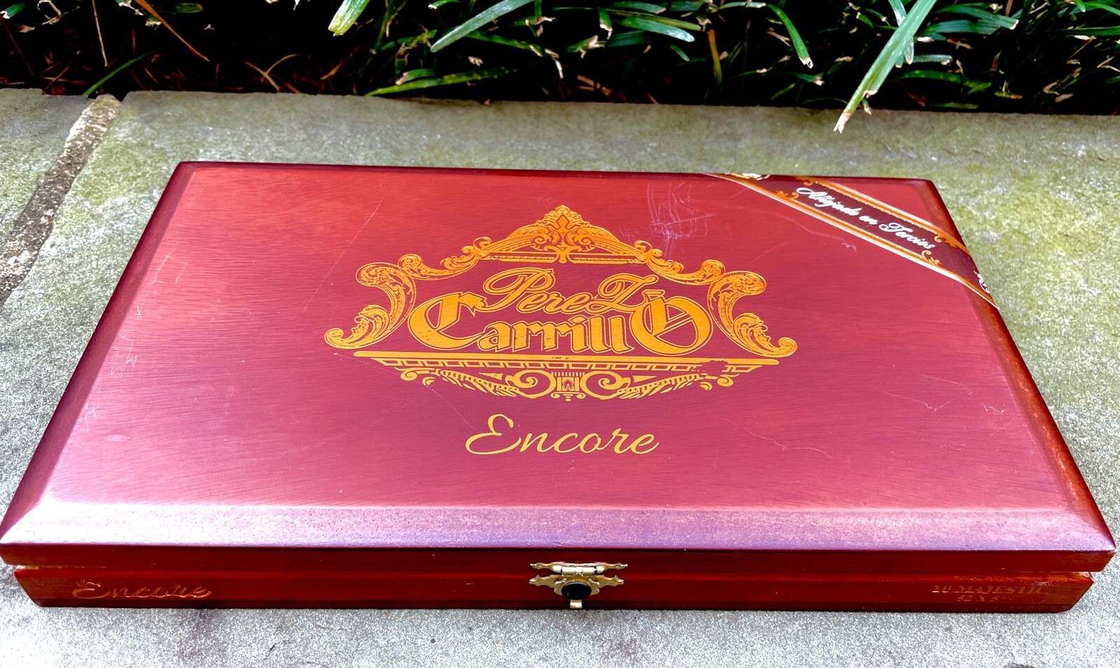 E.P. Carrillo Encore Majestic Empty Cigar Box, No Cigars