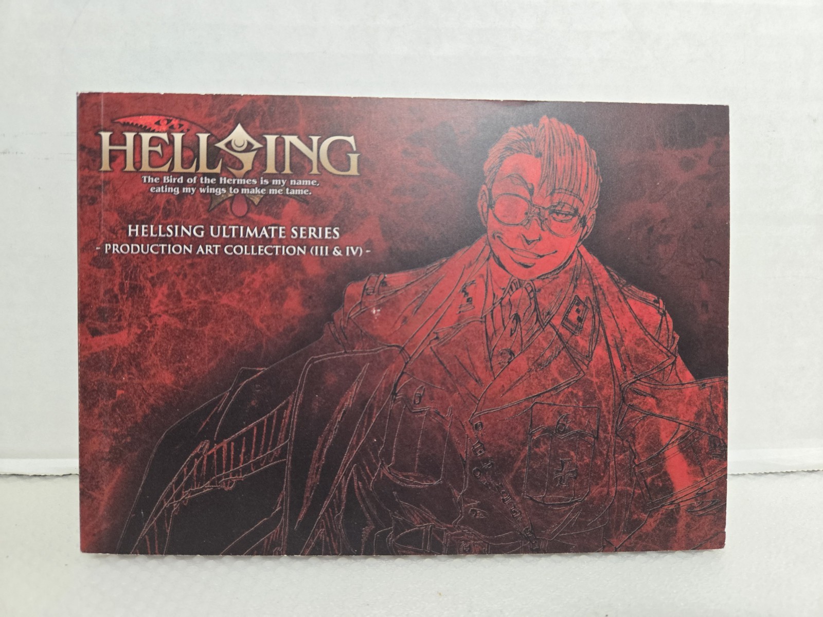 Hellsing Ultimate Series Production Art Collection Volume III & IV Art Book HTF