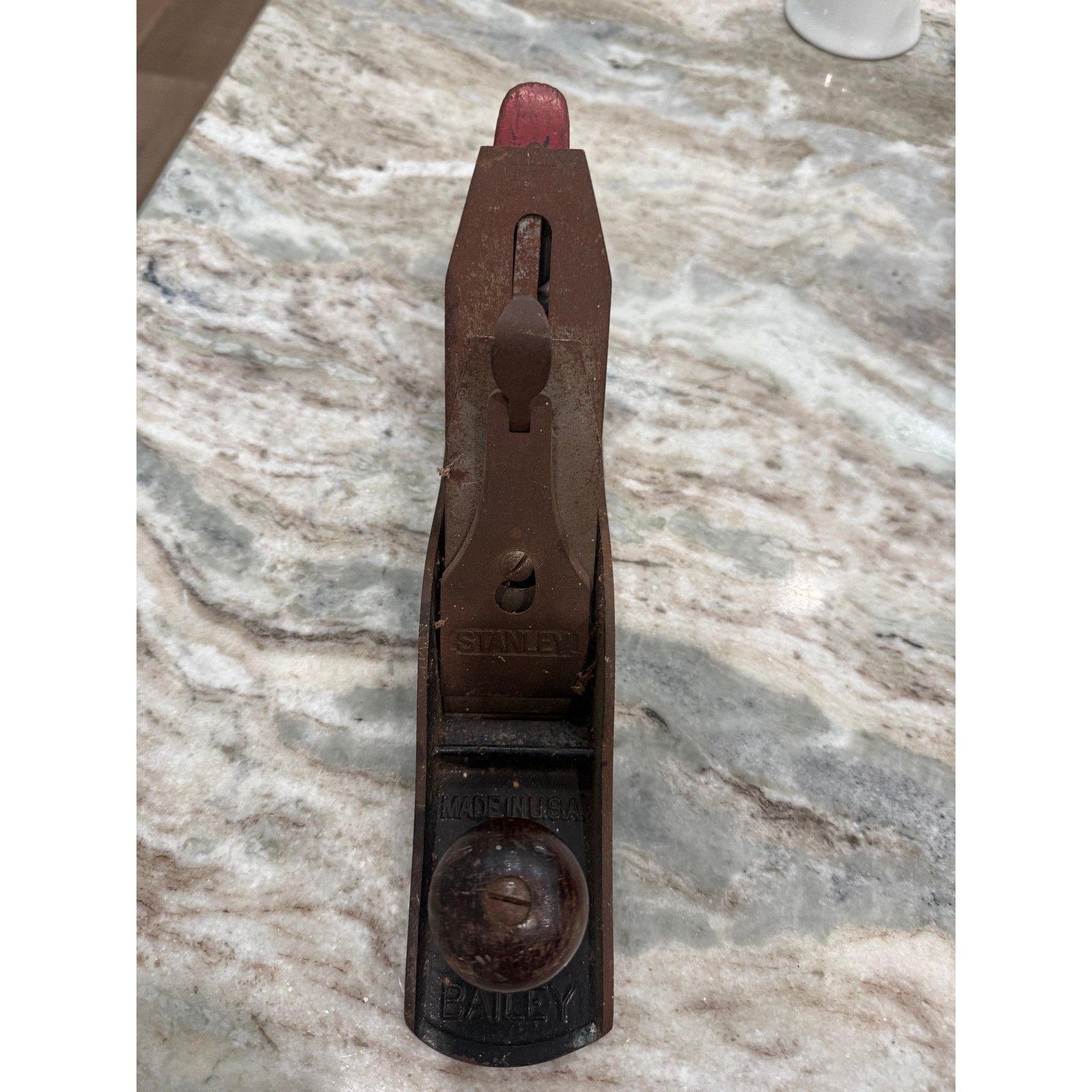 Vintage Stanley Bailey No 5 Jack Plane Made in USA Woodworking Tool Restoration