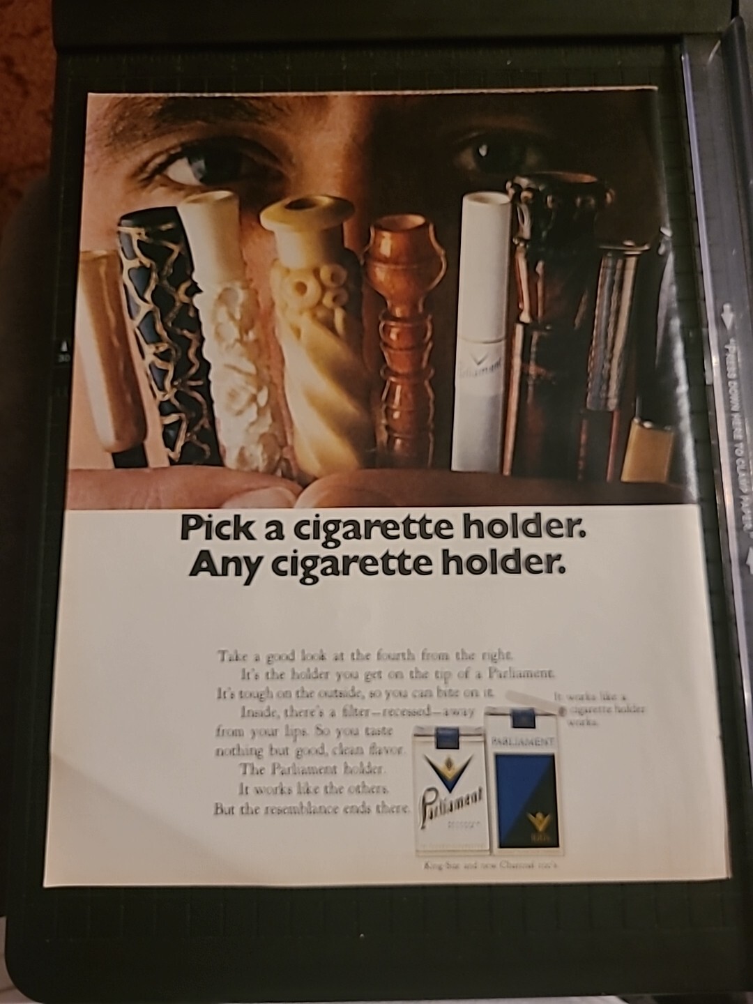 Parliament Cigarettes Print Ad Advertisement 1971 10x13