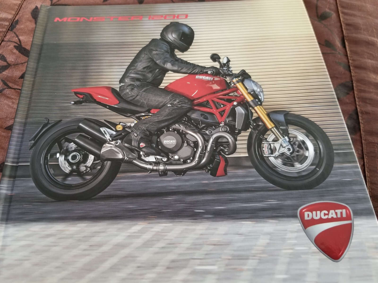 2015 Ducati Monster 1200 Hardcover Brochure