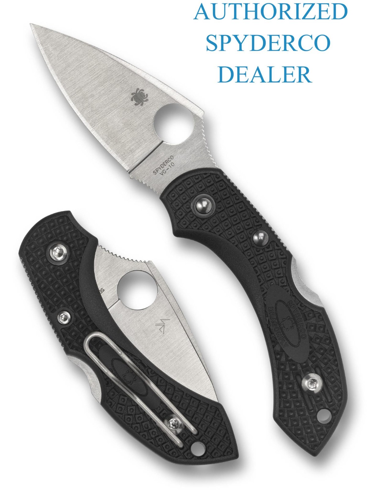 Spyderco Dragonfly 2 Folding Knife C28PBK2 2.28\