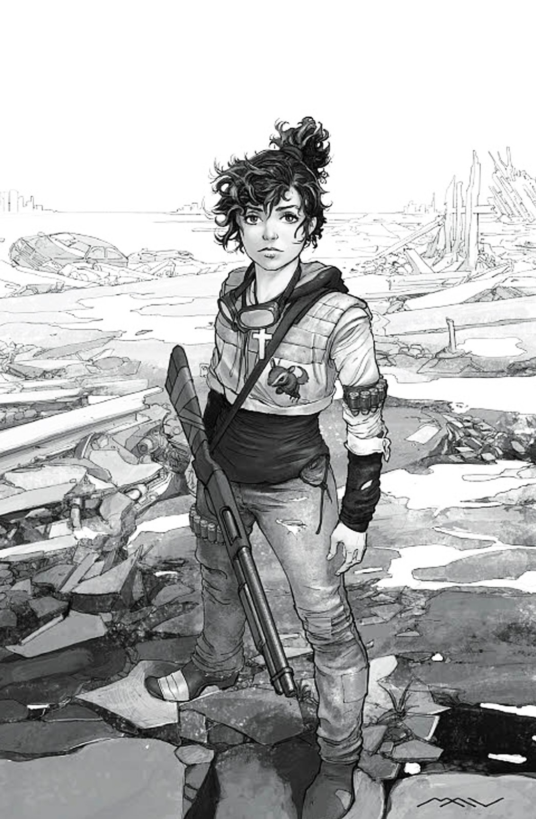 WHITE SKY #1 JEAN PAUL MAVINGA INK SECOND PRINTING EDITION LTD 500 MEGACON 2026