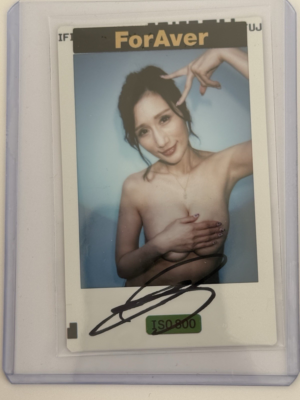 Julia 京香JULIA - Autographed チェキ Cheki Polaroid Not Juicy Honey