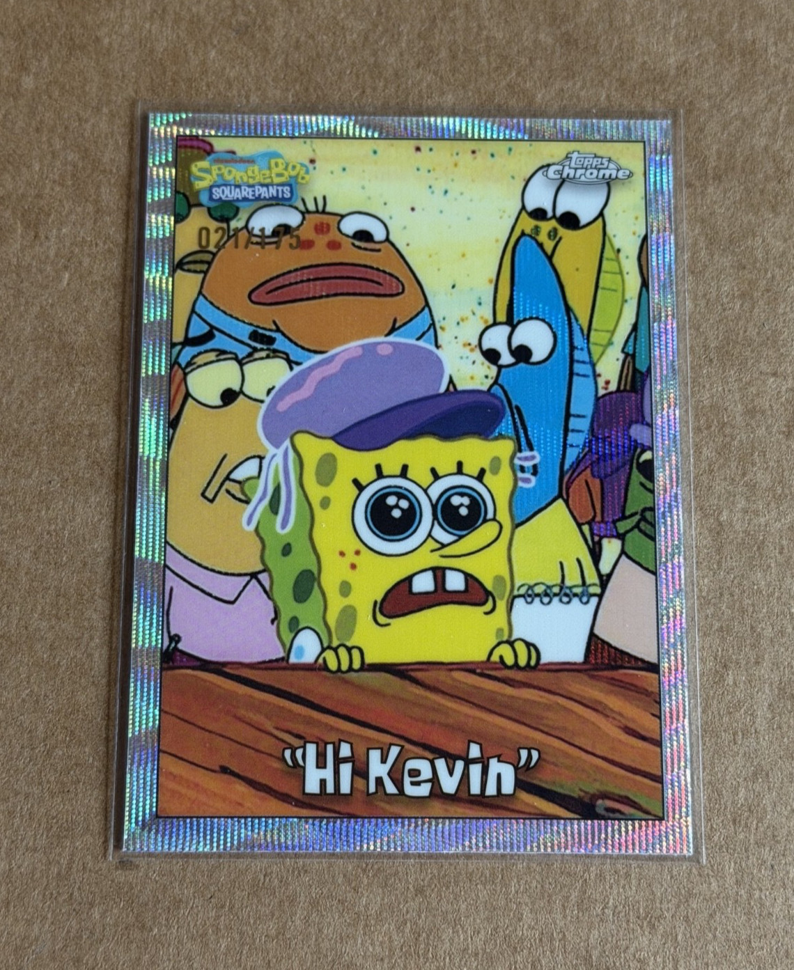2025 Topps Chrome Spongebob \