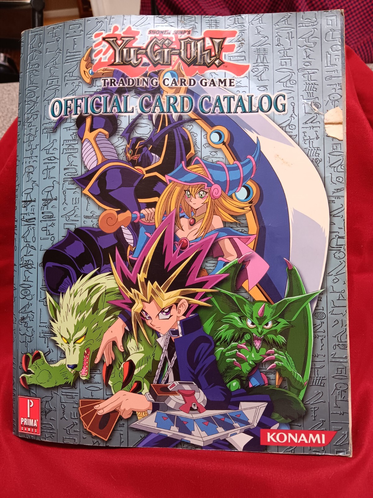 2005 Yu-Gi-Oh trading card game Official Card Catalog - some cover damage