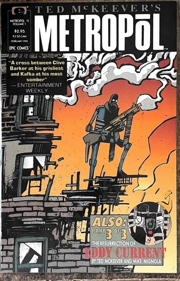 Ted McKeever's Metropol #11 (1992) Epic Comics