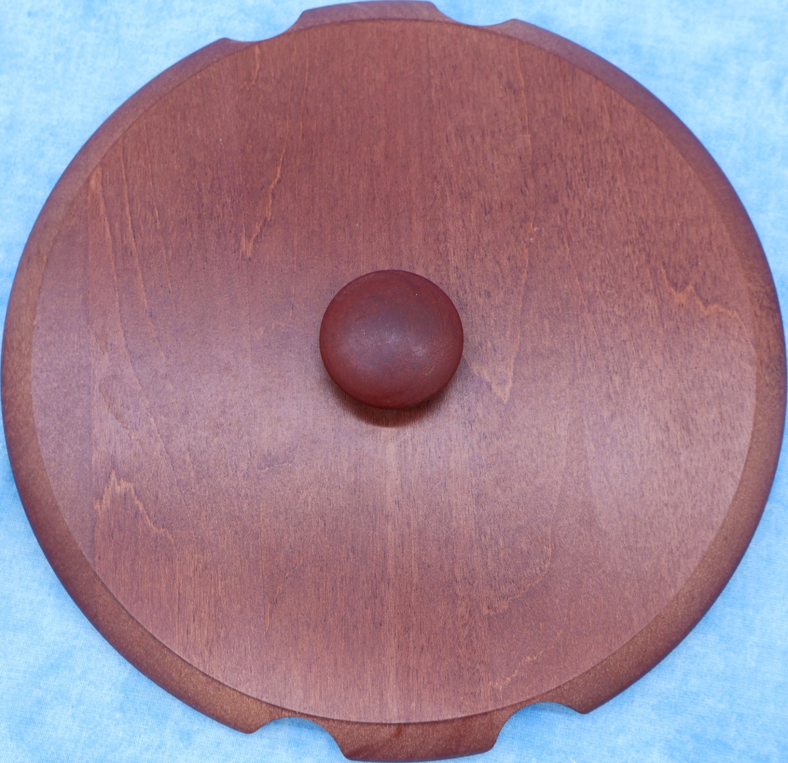 Longaberger Woodcrafts Round Wood Lid 8.5” Diameter Fits 7.75–8.25” Basket
