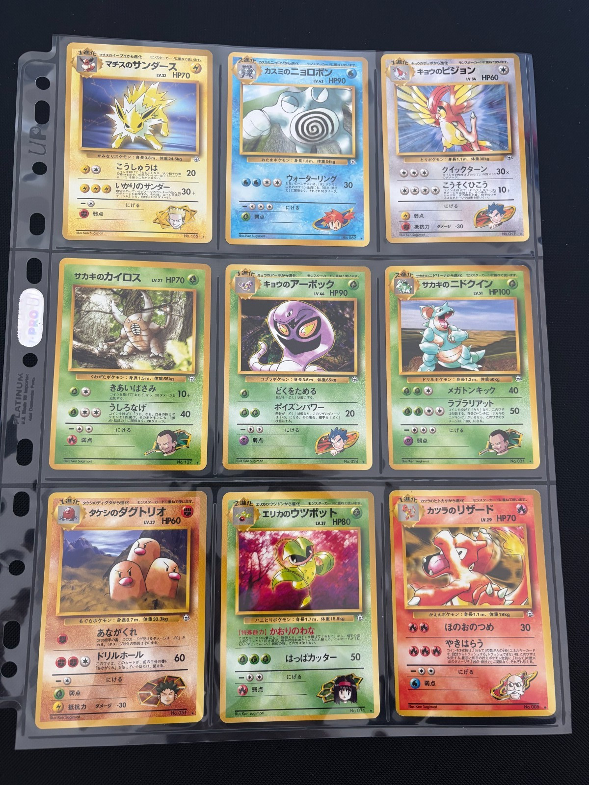 Pokemon Cards - Vintage Japanese Gym 80x Card Bundle Including Rares Near Mint
