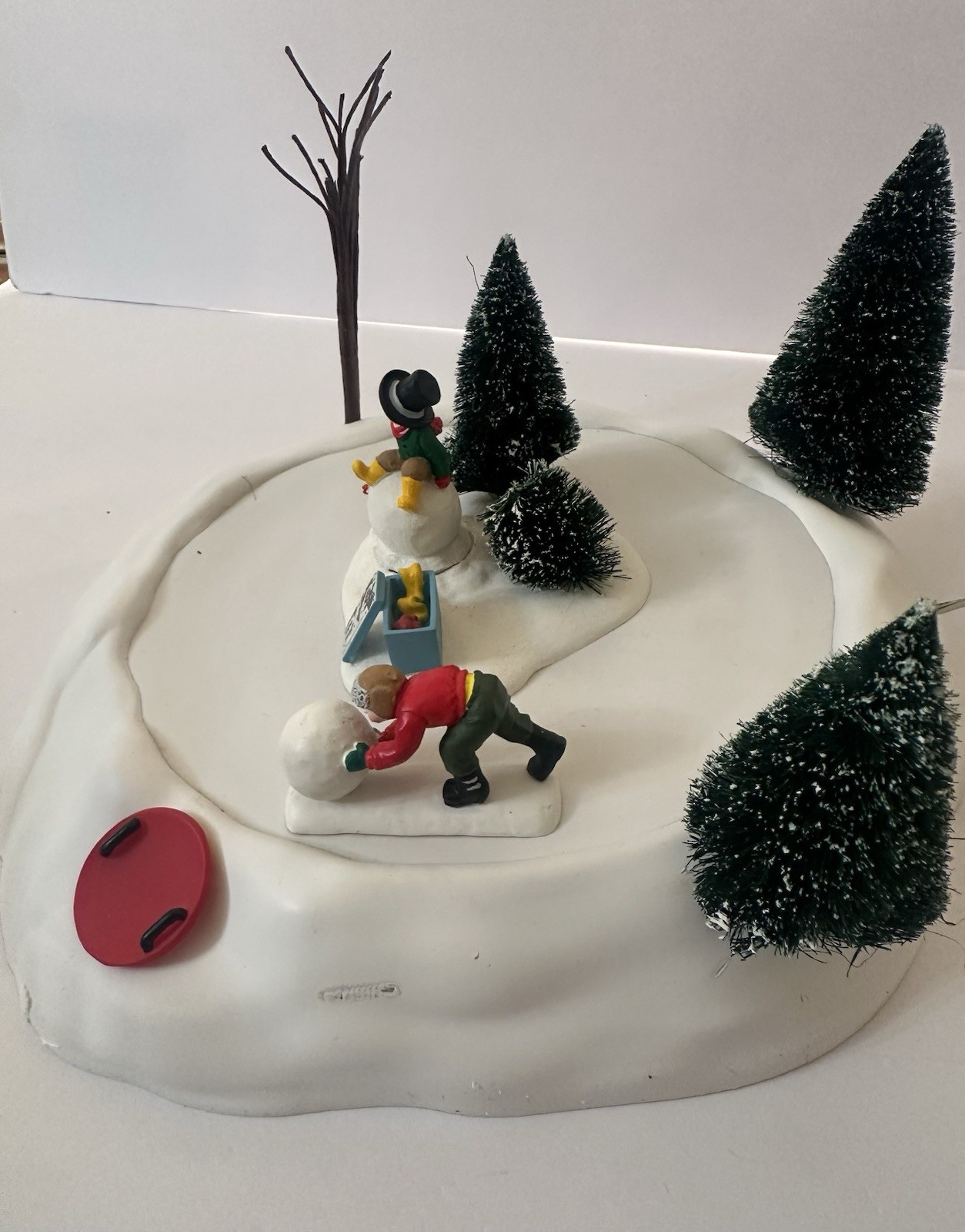 Building A Snowman Animated Children  Collectibles Accessories Dept Works READ