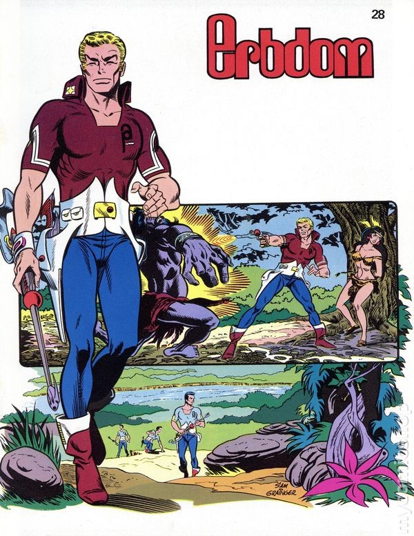 ERB-dom Fanzine #28 FN/VF 7.0 1969 Stock Image