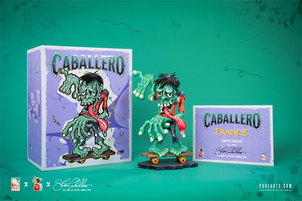 purearts STEVE CABALLERO'S FRANKIEN PASADENA DCON Limited Fashion Figure New