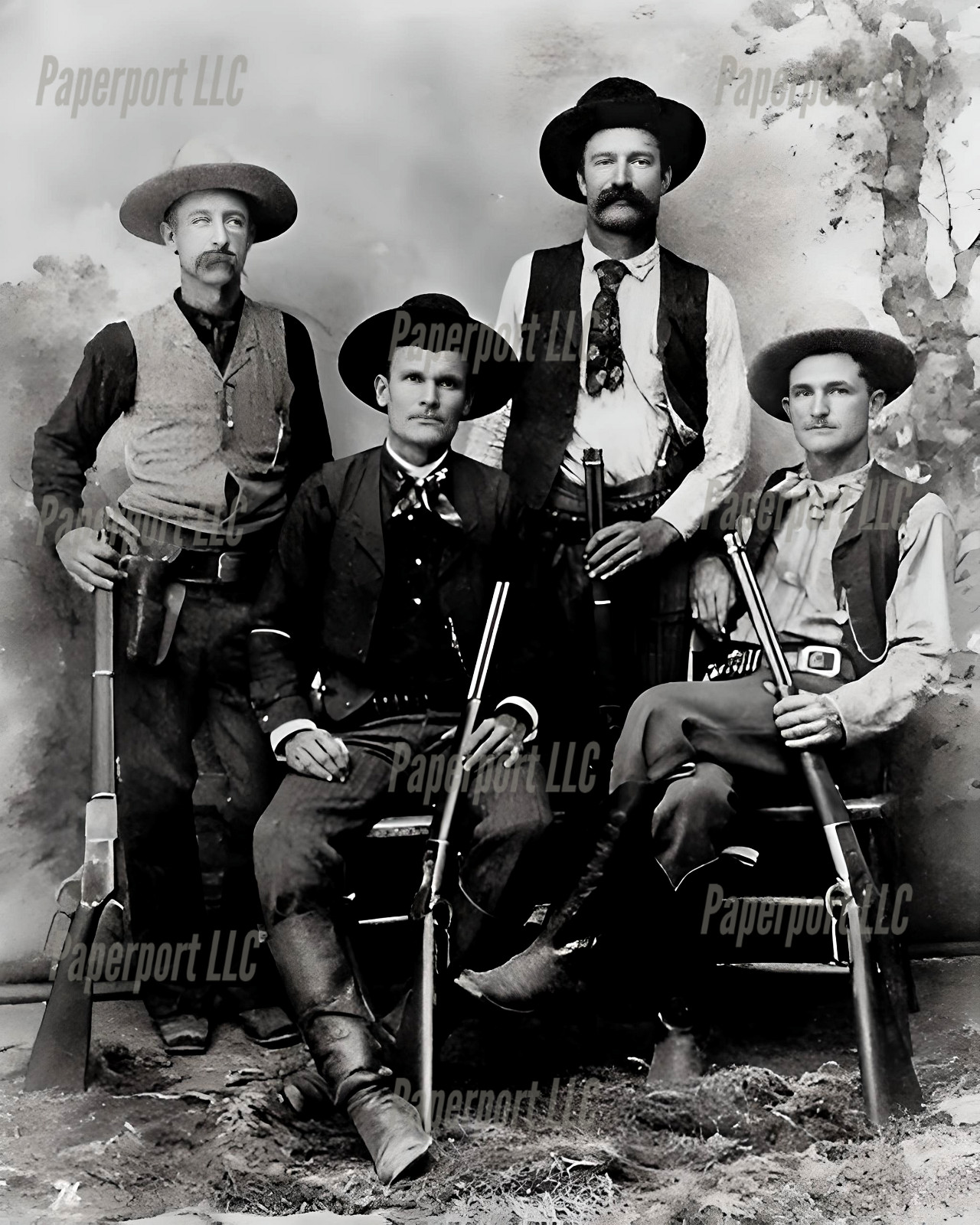1870's The James Gang 8x10 Photo