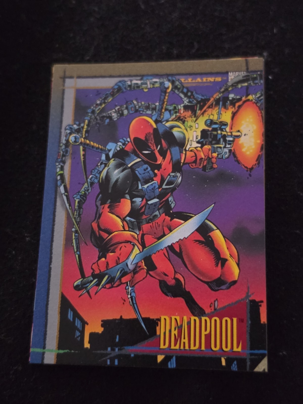 Deadpool - 1993 Skybox Marvel Universe Series IV #28