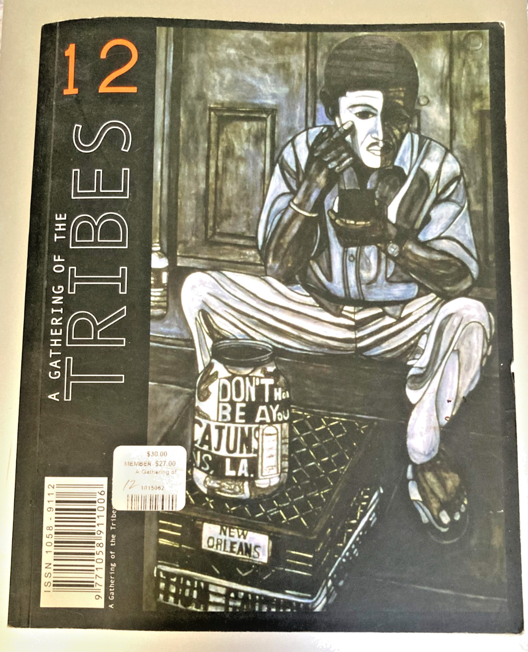 A Gathering of the Tribes Issue #12 Rare Out of Print Willie Birch Cover Art