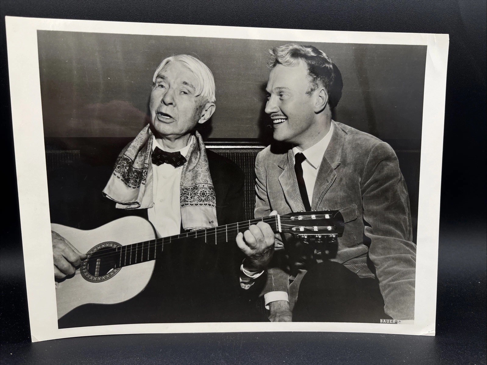 Carl Sandburg William Clauson Real Press Photo
