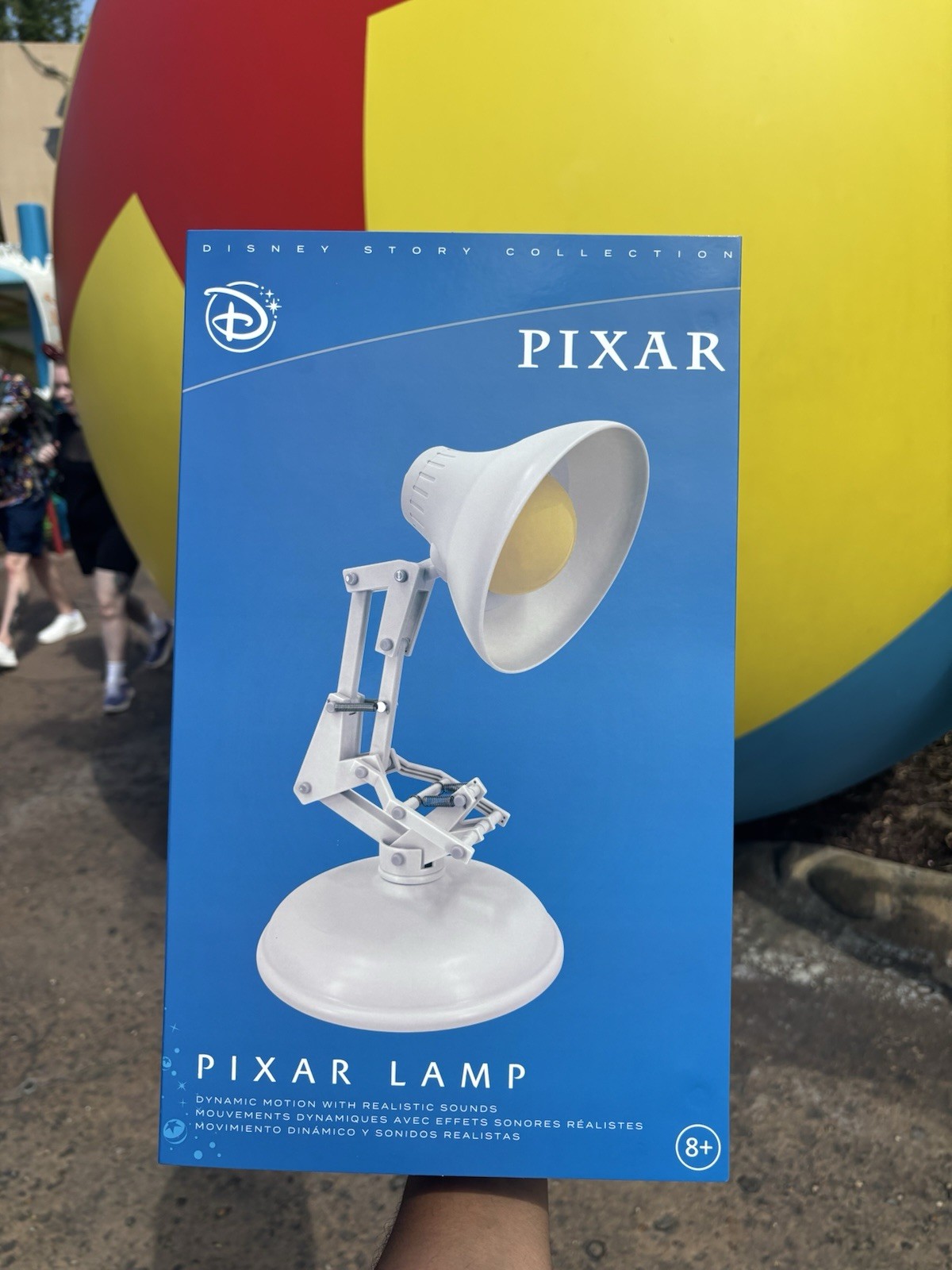 IN HAND 2026 Disney D23 Pixar Lamp Luxo Jr. with Motion and Sounds NEW SEALED