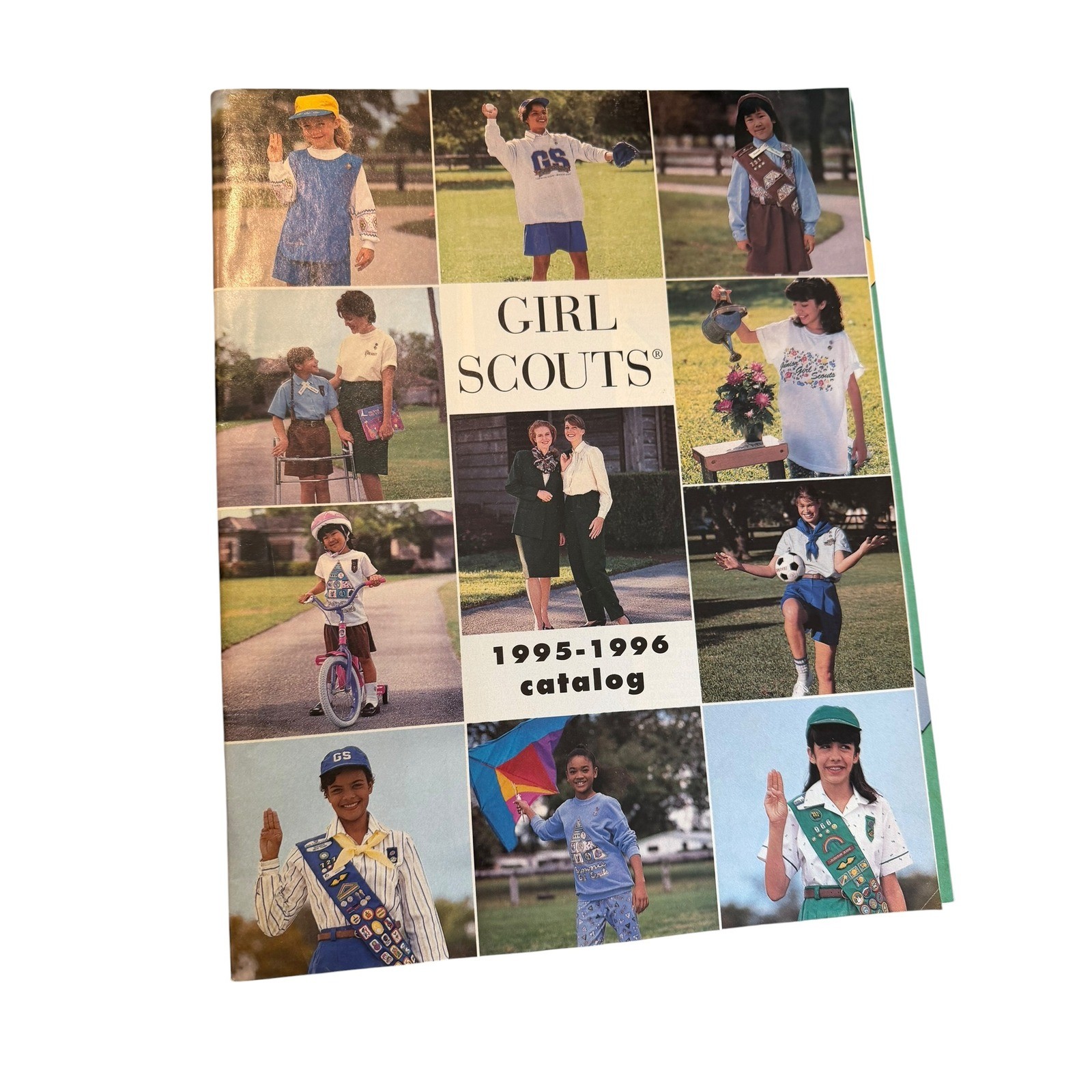Vintage 1995-1996 Girl Scouts Catalog Official Uniforms Equipment Collectible