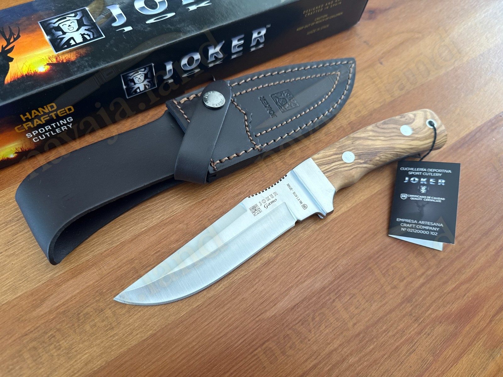 Joker Gamo Fixed Blade Hunting Knife 5.12\