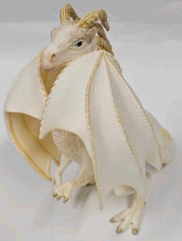 Schleich Bayala WHITE DRAGON FARAUN Fantasy Figure 70418 Eldrador Creature