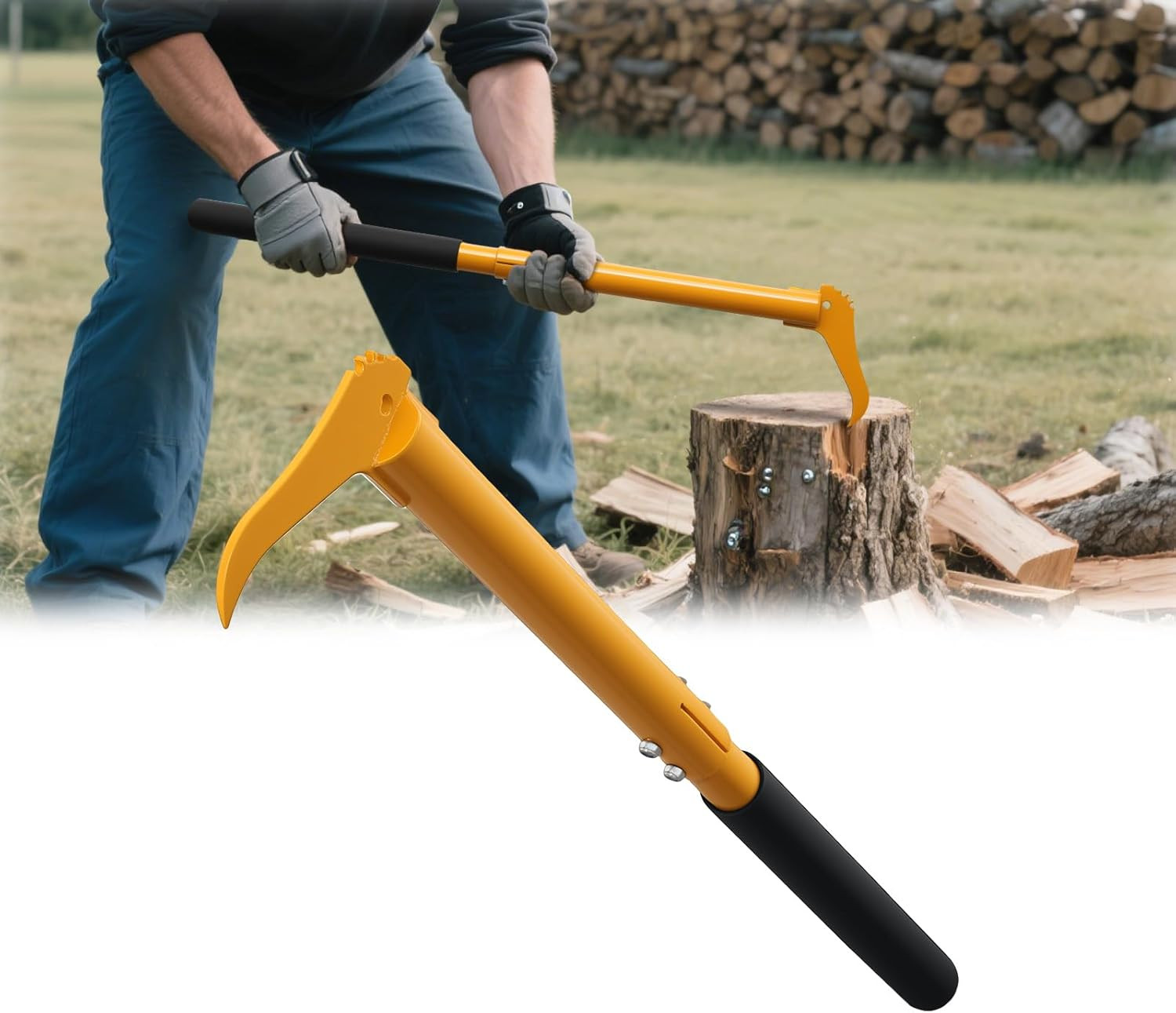 30” Hookaroon All Steel Heavy Duty Pickaroon Axe Logging Tool Dragging Lifting 30” Hookaroon All Steel Heavy Duty Pickaroon Axe Logging Tool Dragging Lifting