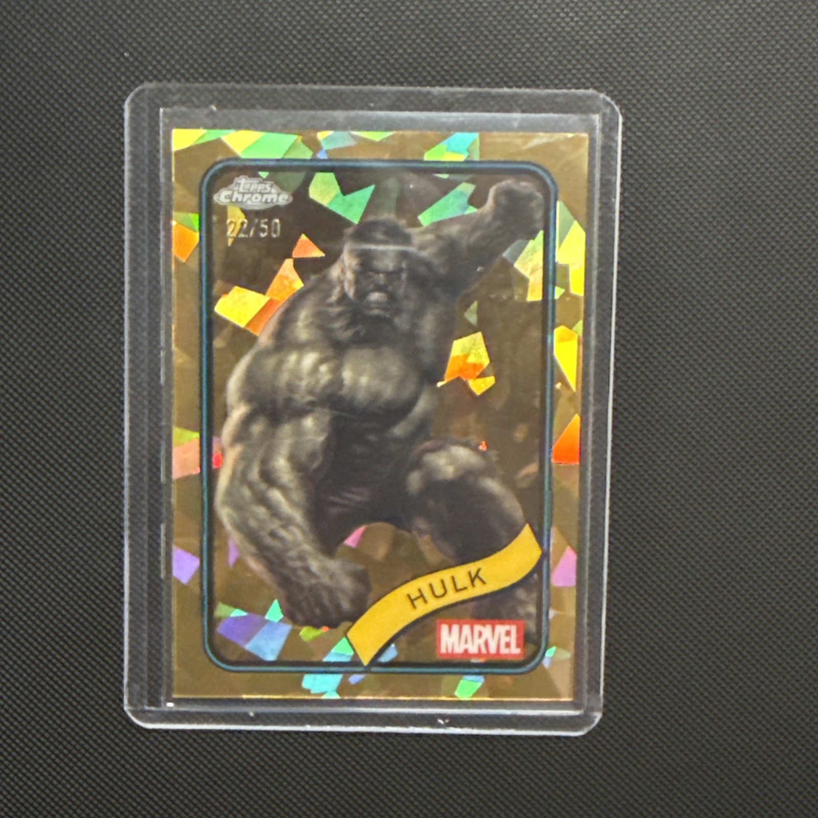 2025 Topps Chrome Marvel Sapphire Hulk /50