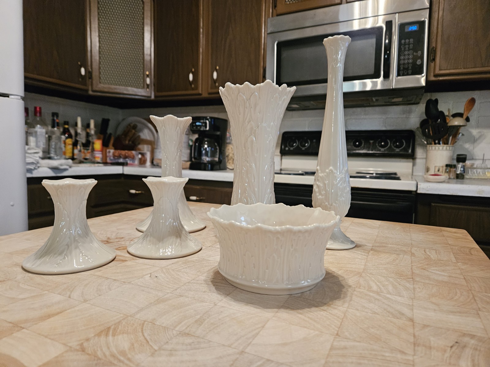 Lenox Woodland Collection Vases, Candle Holders and More.