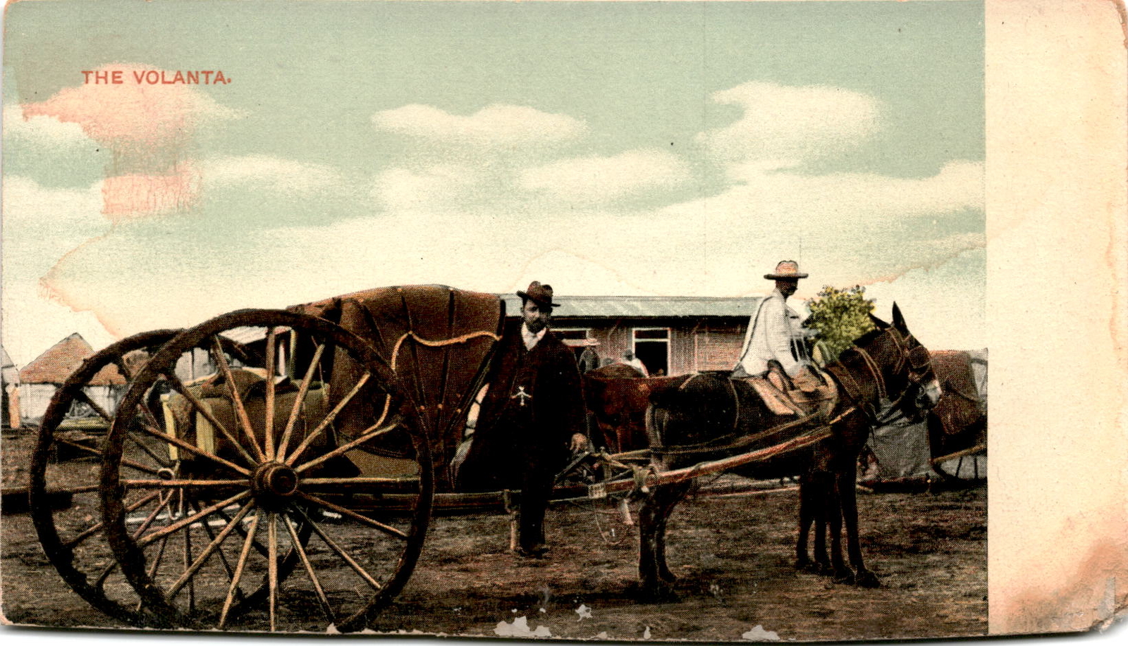 THE VOLANTA, Republica, ONION POSTAL UNIVERSAL, Cuba, M Asis Postcard