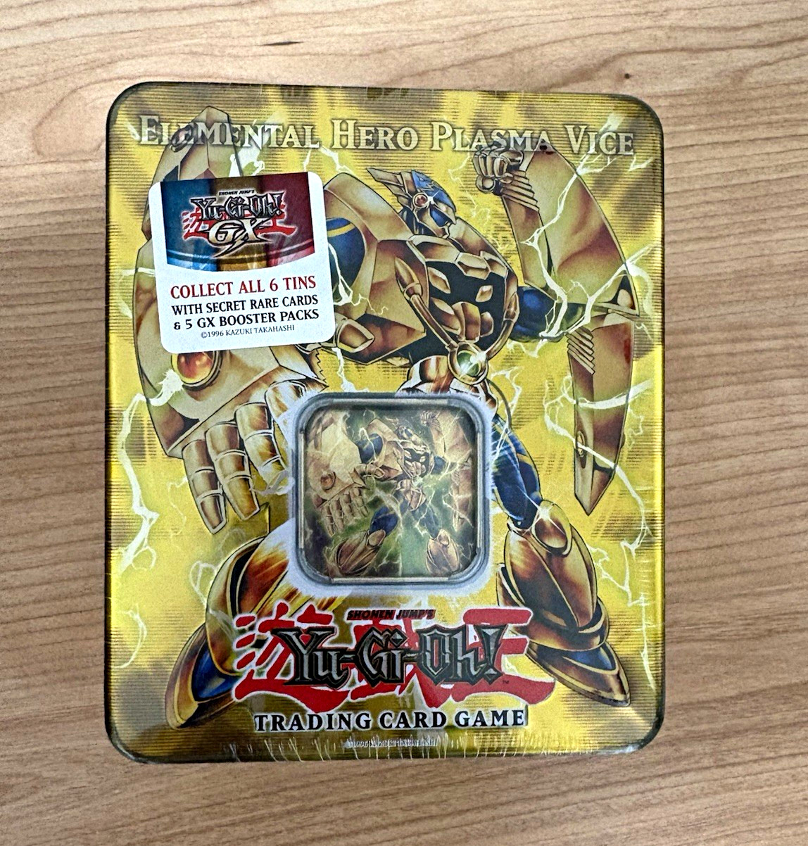 Yu-Gi-Oh 2007 Elemental Hero Plasma Vice Sealed Tin
