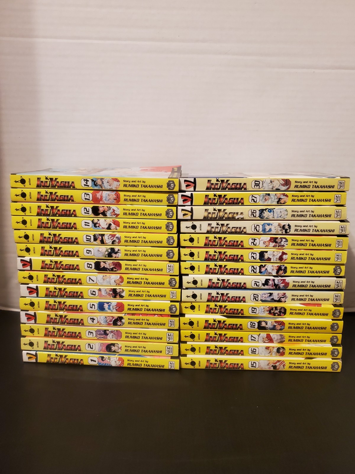 Inuyasha Manga Lot Volumes 1-27 And 30