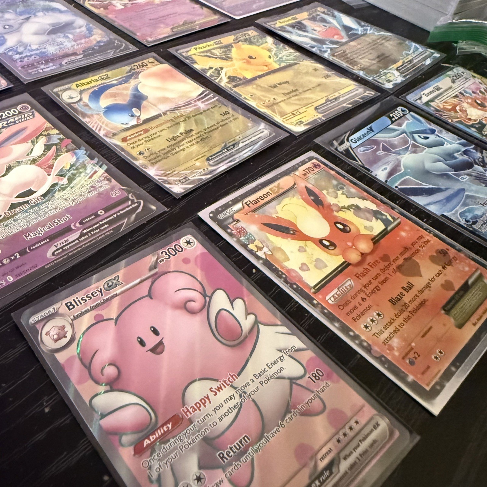 500 Pokemon Card Lot Official TCG Cards + EX GX V VMAX VSTAR