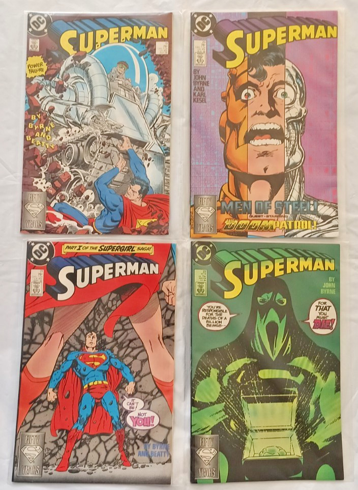 Superman #19-22, 28-73, 76-91, 94-95 DC Comics 1988-1994 66 Issue Lot VF