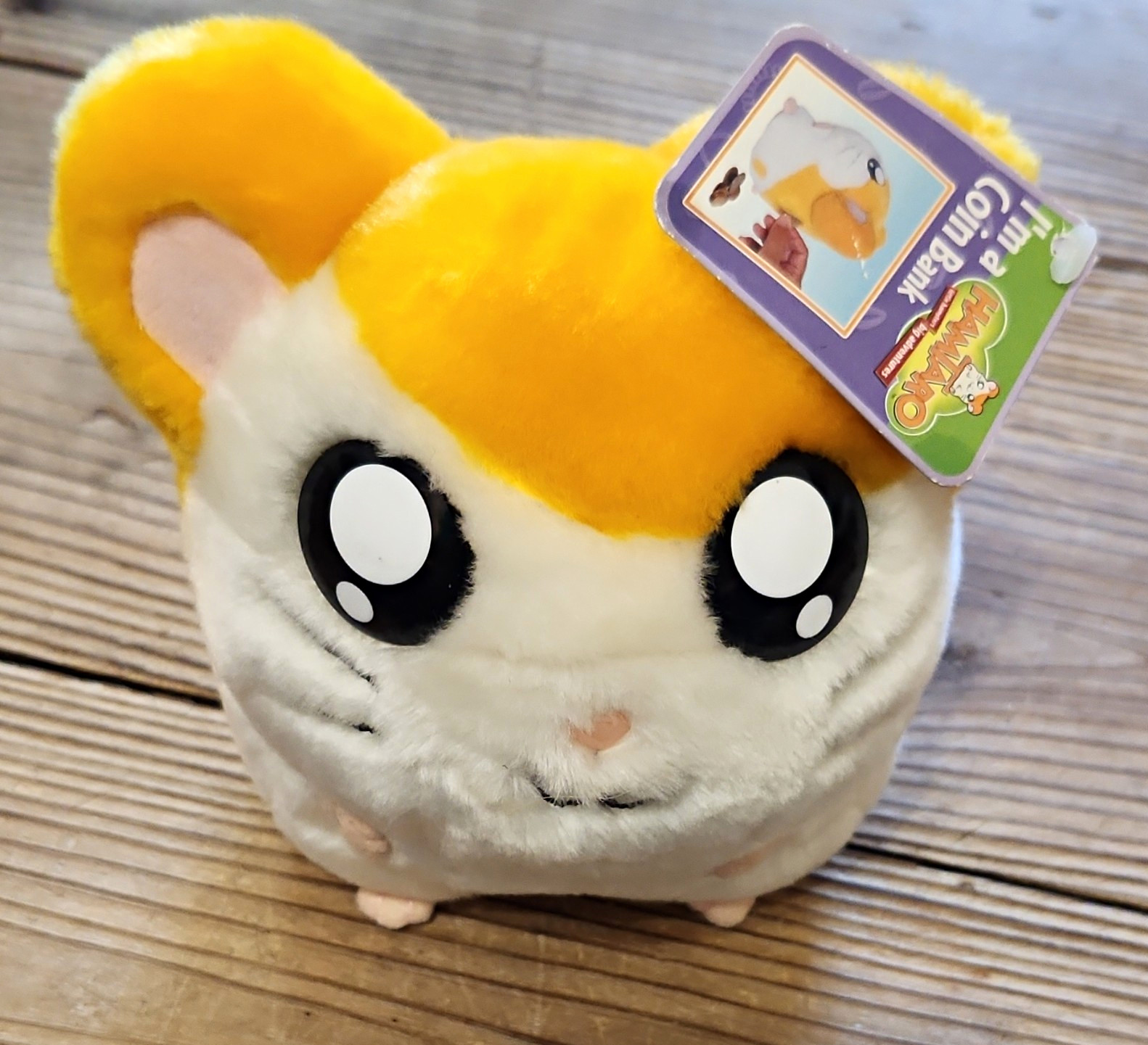 Adorable Hamtaro Plush Coin Bank 6\