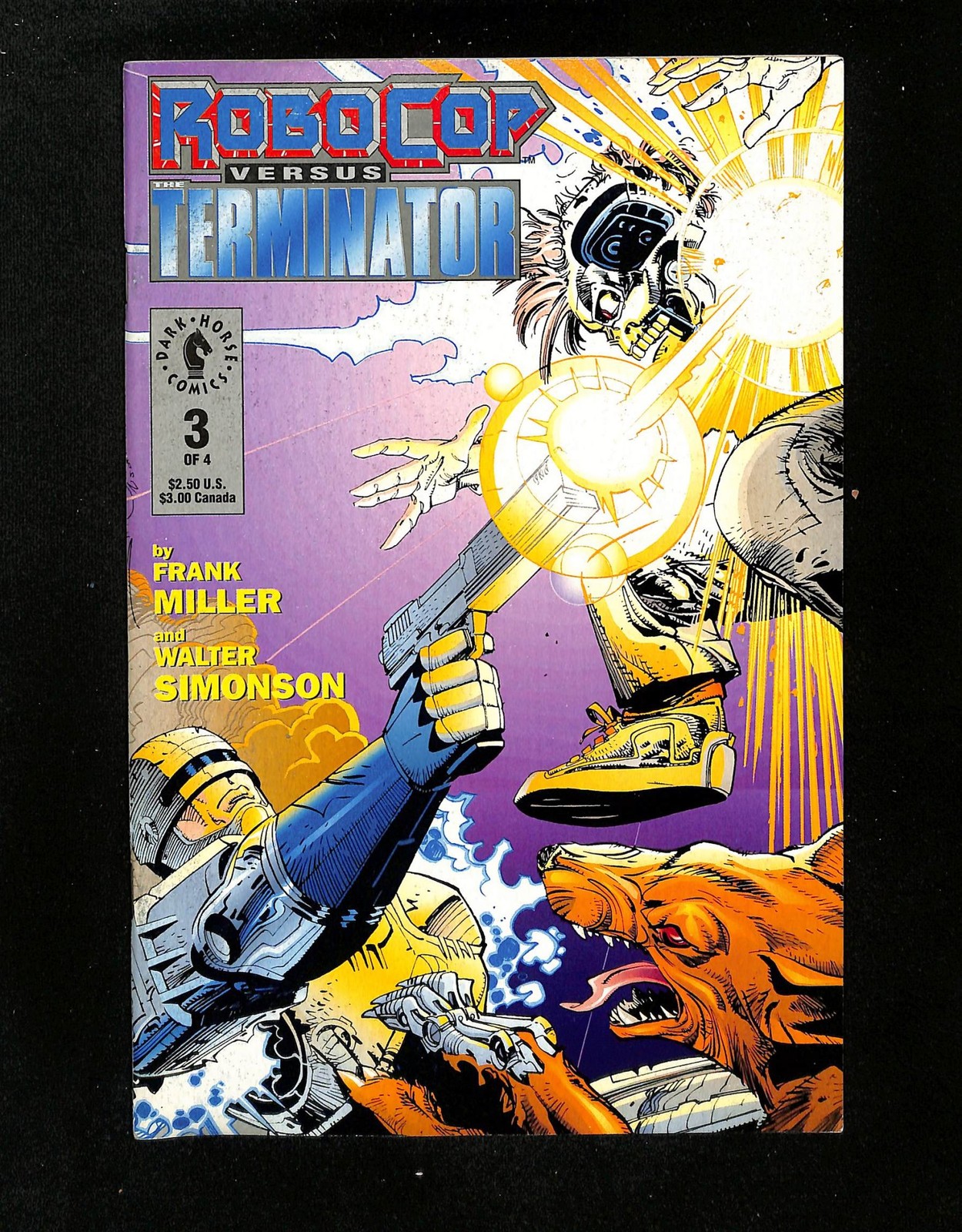 RoboCop Versus the Terminator #3 Dark Horse 1992