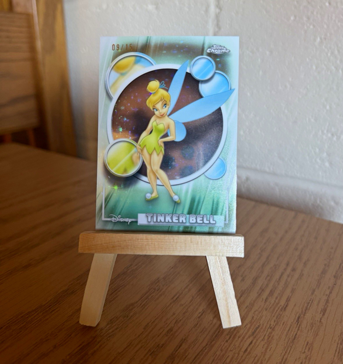 2026 Topps Chrome Disney Tinker Bell #166 Parallel /15