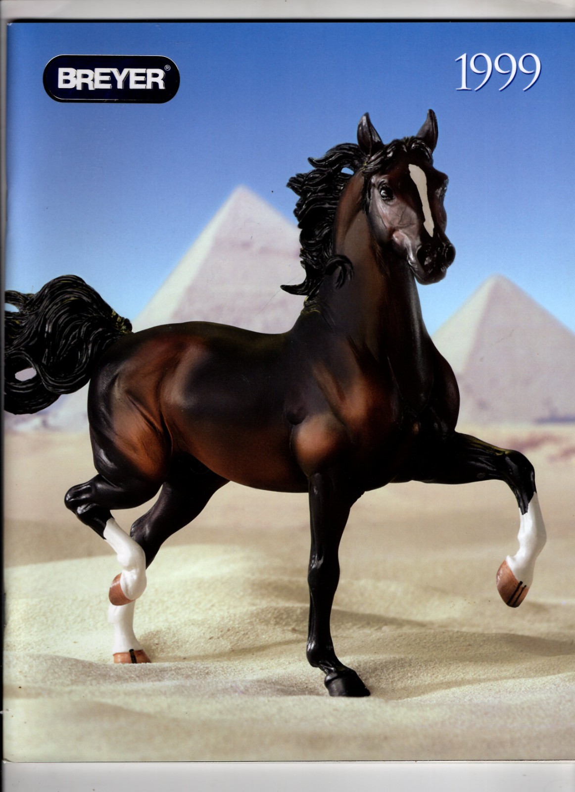 1999 BREYER MODEL HORSES AND ANIMAL CREATIONS 65-PAGE CATALOG NOS