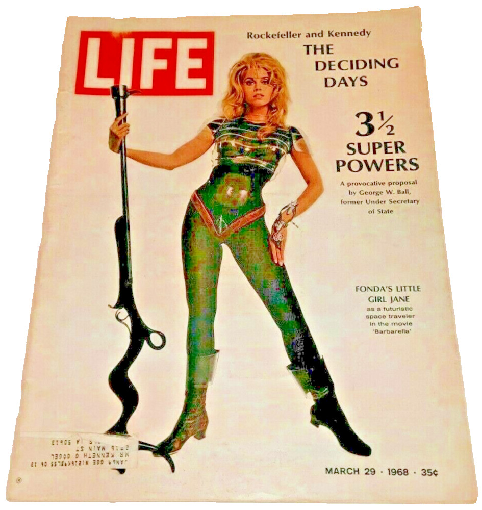 March 29, 1968 LIFE Magazine FONDA Bats COKE  Mar 3 '68 30 31 28 27