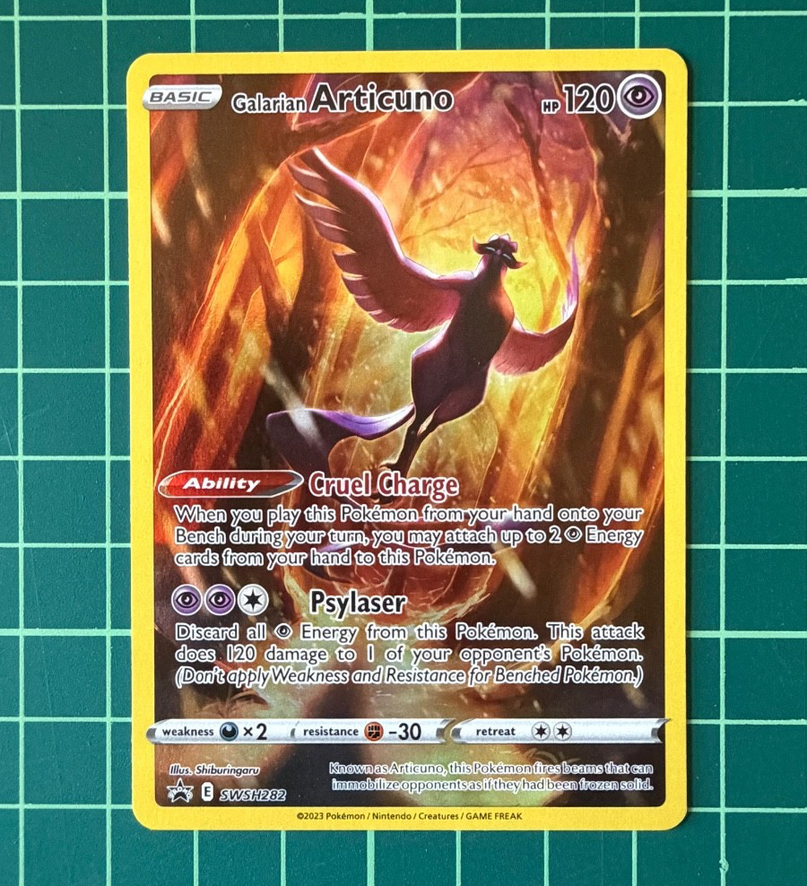 Galarian Articuno SWSH282 Promo Pokemon TCG SWSH Promo ENG NM*
