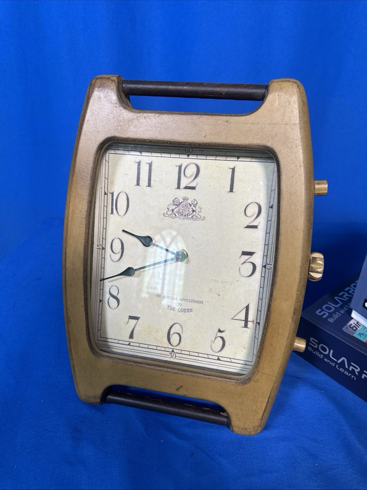 Unique Large Watch Clock special appointment to the queen 14” Tall 10 1/2 Wide