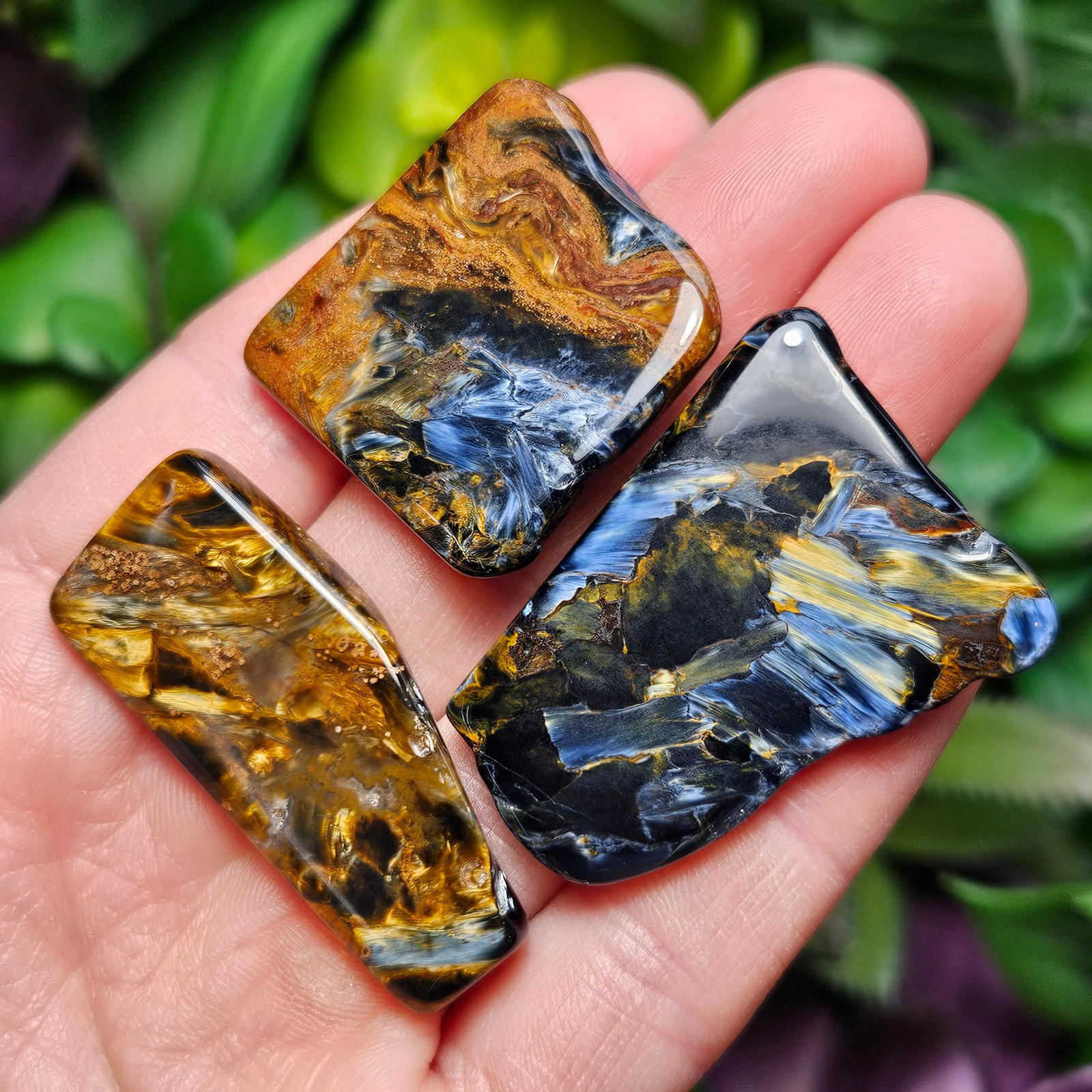 AAA Pietersite Crystal Slab