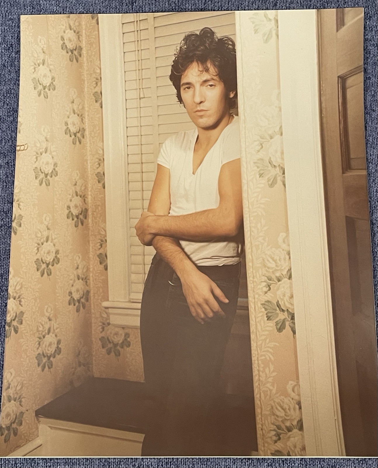 5 Vtg BRUCE SPRINGSTEEN 8X10 PHOTOS PUBLICITY PRESS PROMO