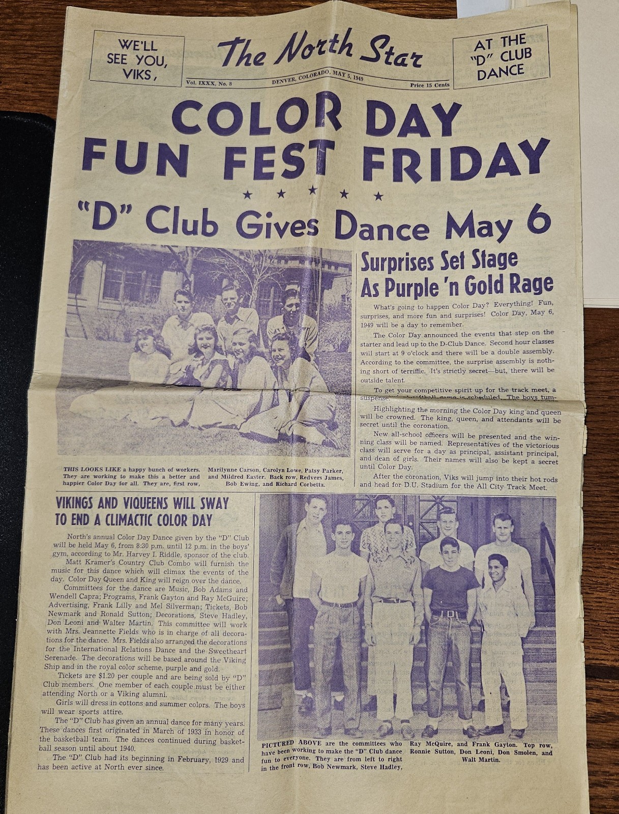 1949 Denver North High School 