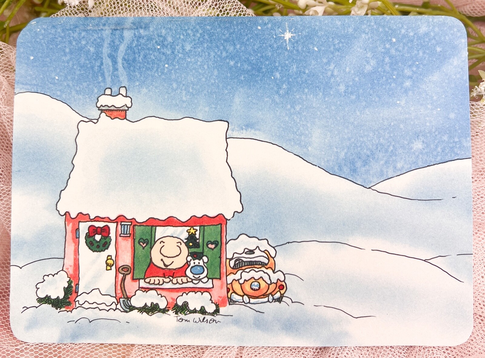 Vintage 1987 American Greetings ZIGGY Christmas Postcards Set of 14-NOS