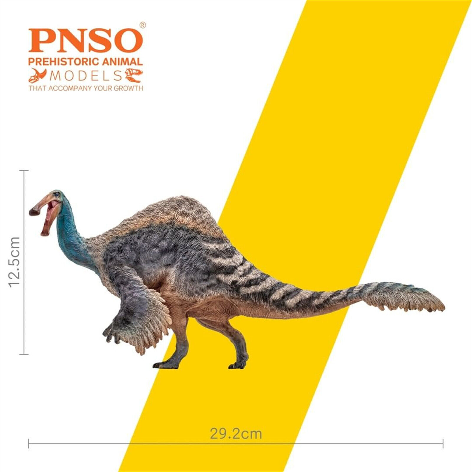 PNSO 64 Deinocheirus Jacques Model Animal Prehistoric Theropoda Dinosaur Gift